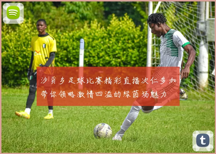 沙贡乡足球比赛精彩直播次仁多加带你领略激情四溢的绿茵场魅力